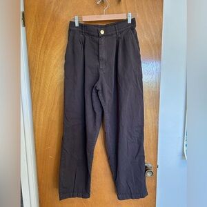 Big Bud Press trousers, espresso brown, size S